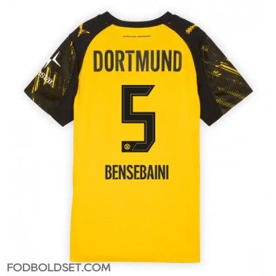 Borussia Dortmund Ramy Bensebaini #5 Hjemmebanetrøje Dame 2025-26 Kortærmet Borussia Dortmund Ramy Bensebaini #5 Hjemmebanetrøje Dame 2025-26 Kortærmet